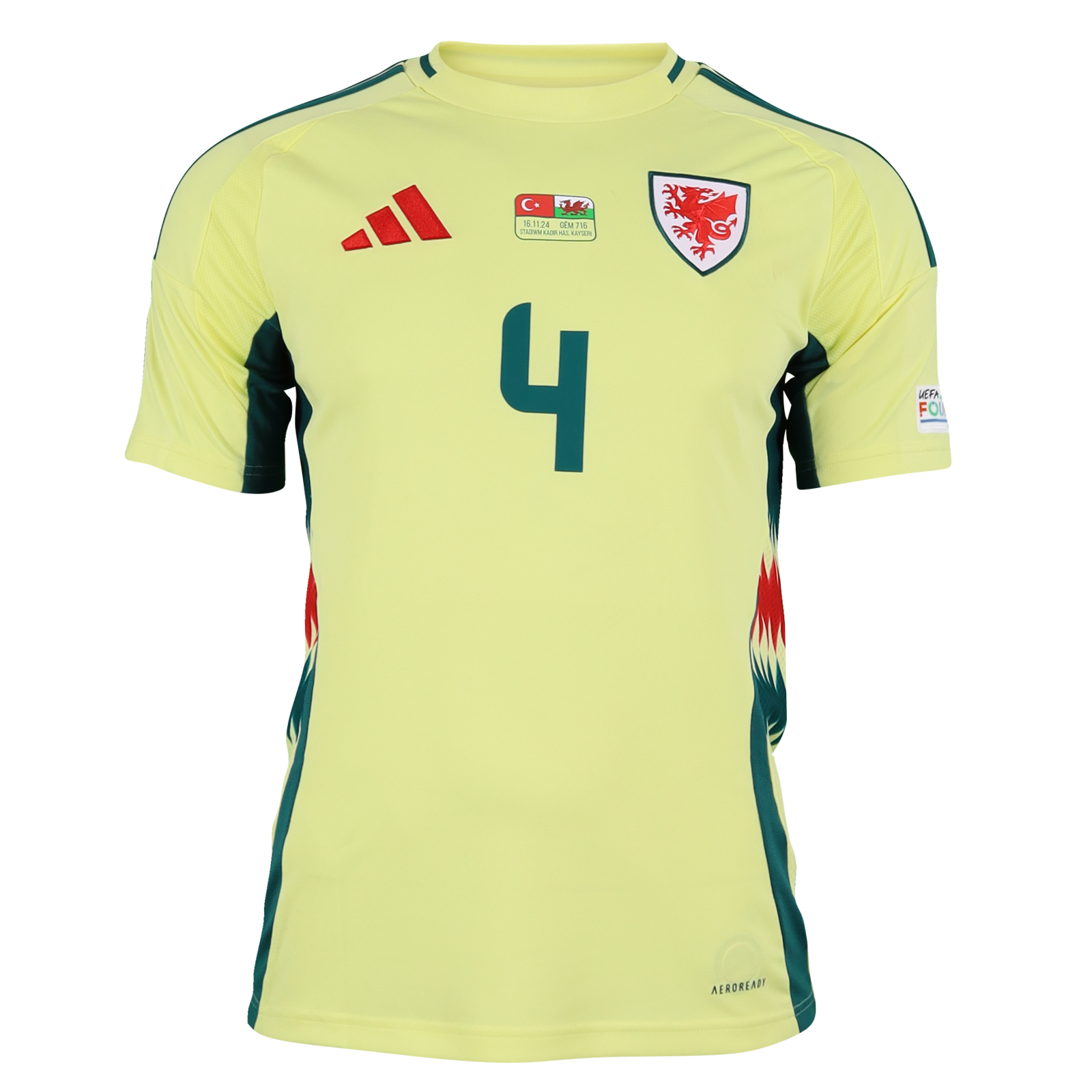 Ben Davies Wales shirt