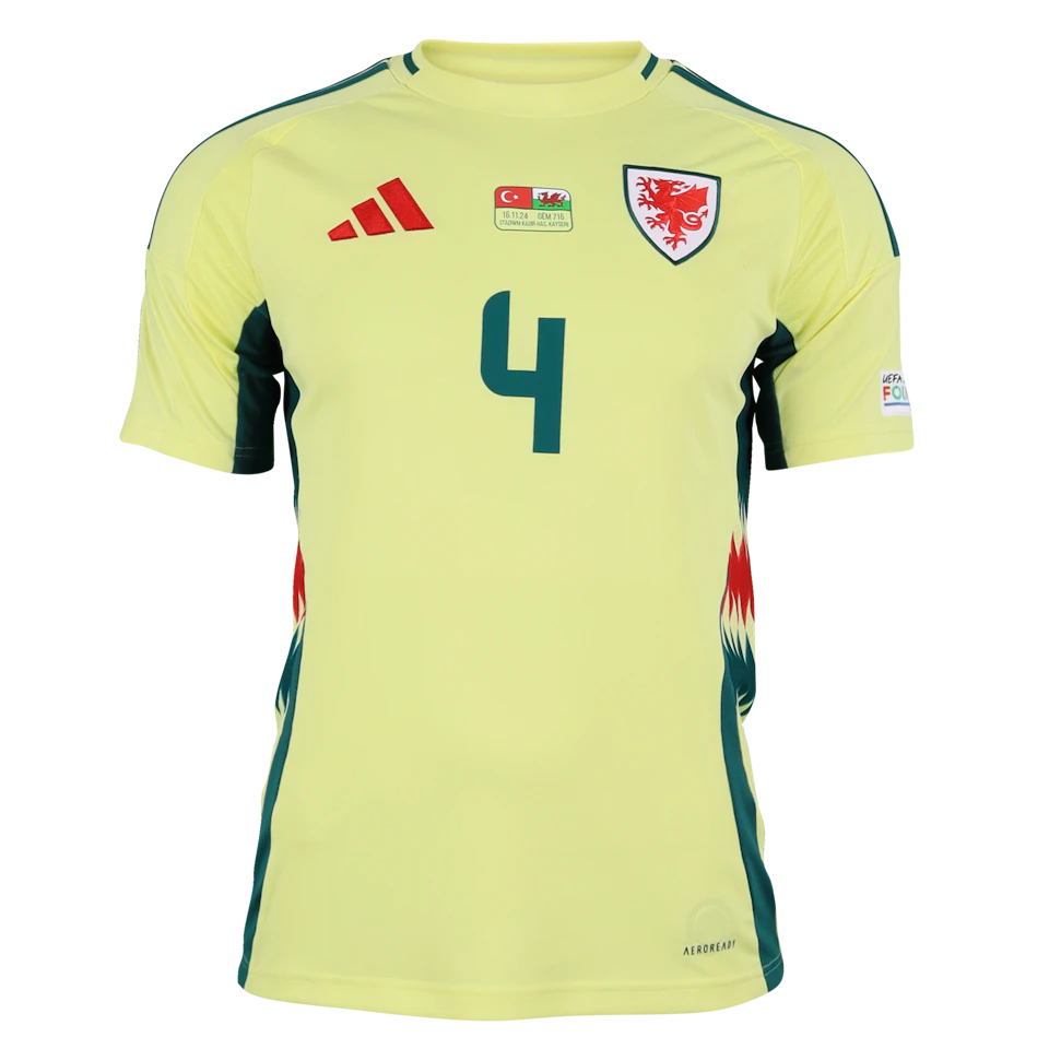Ben Davies Wales shirt