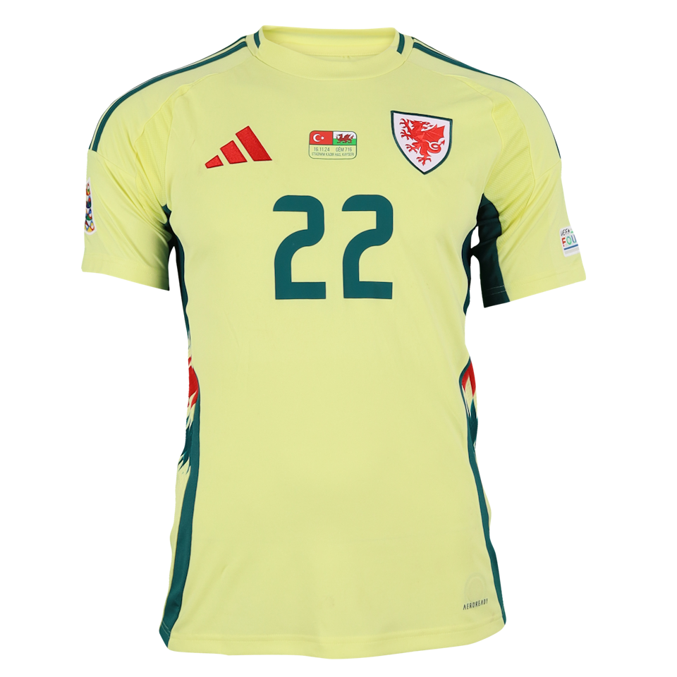 Josh Sheehan Wales jersey