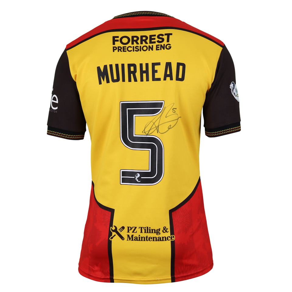 Aaron Muirhead Partick Thistle jersey