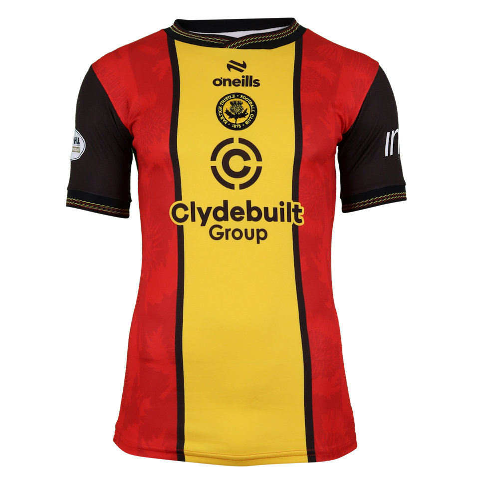 James Lyon Partick Thistle shirt