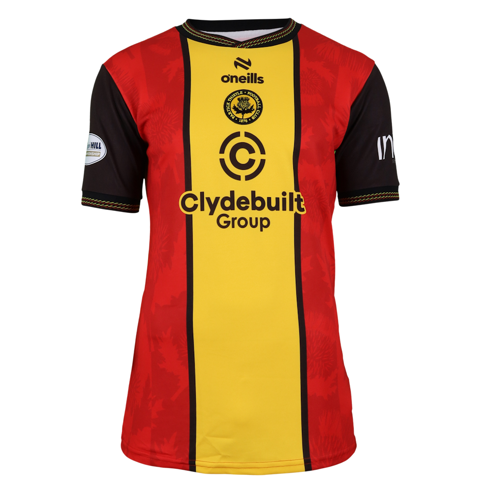 Ricco Diack Partick Thistle shirt