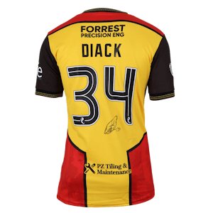 Ricco Diack Partick Thistle shirt