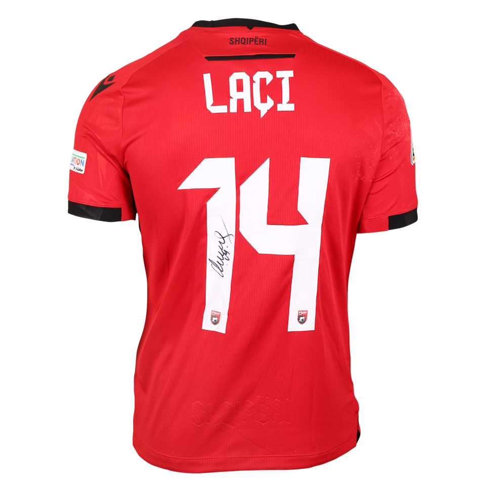 Qazim Laci Albania jersey