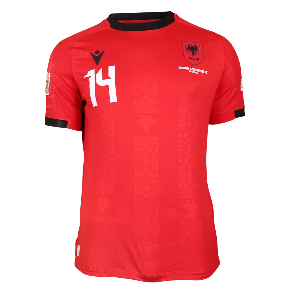 Qazim Laci Albania jersey