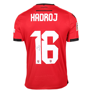 Andi Hadroj Albania shirt