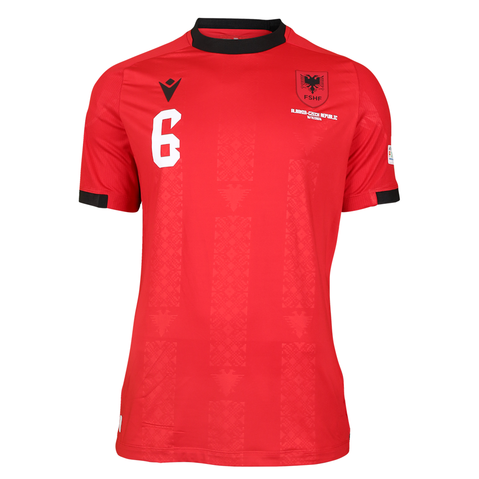 Adrian Bajrami Albania shirt