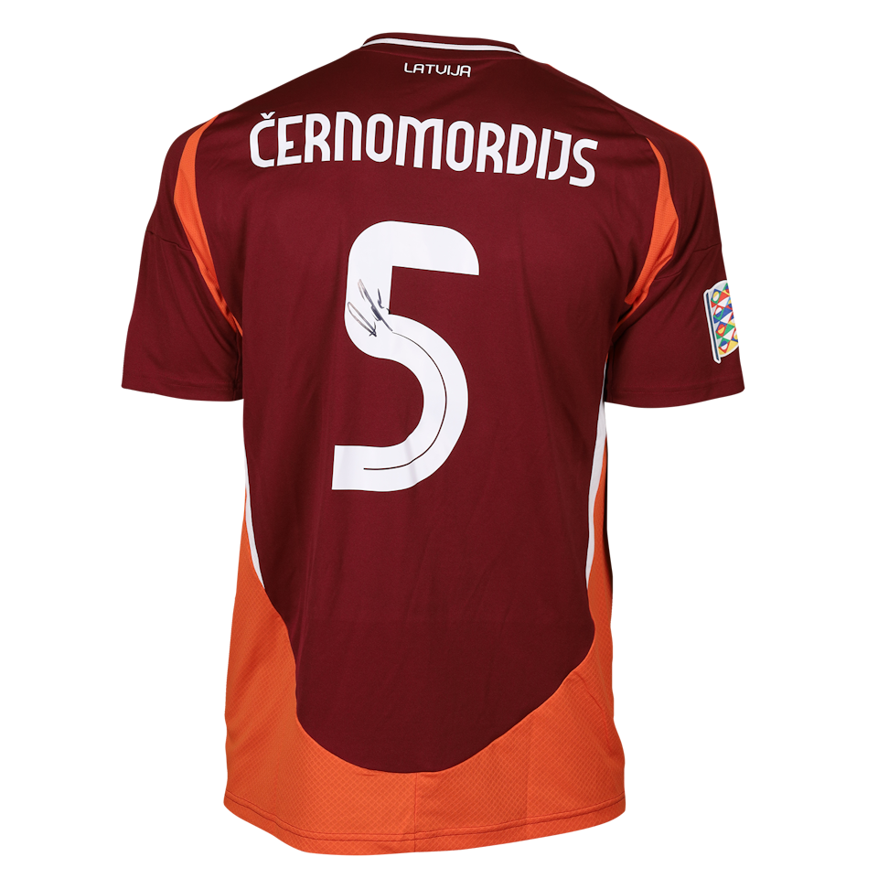 Antonijs Černomordijs Latvia shirt