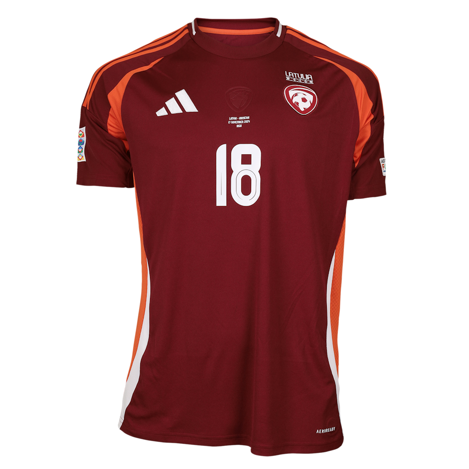 Emīls Birka Latvia shirt