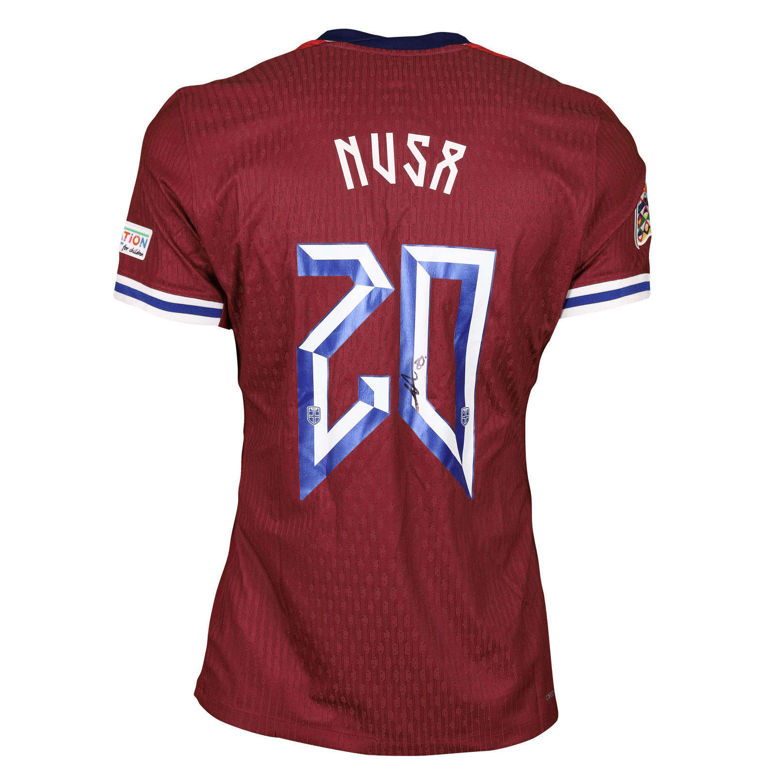 Antonio Nusa | Norway - Kazakhstan | MatchWornShirt