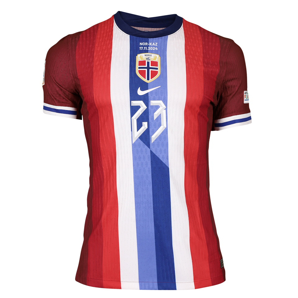 Lasse Berg Johnsen Norway shirt