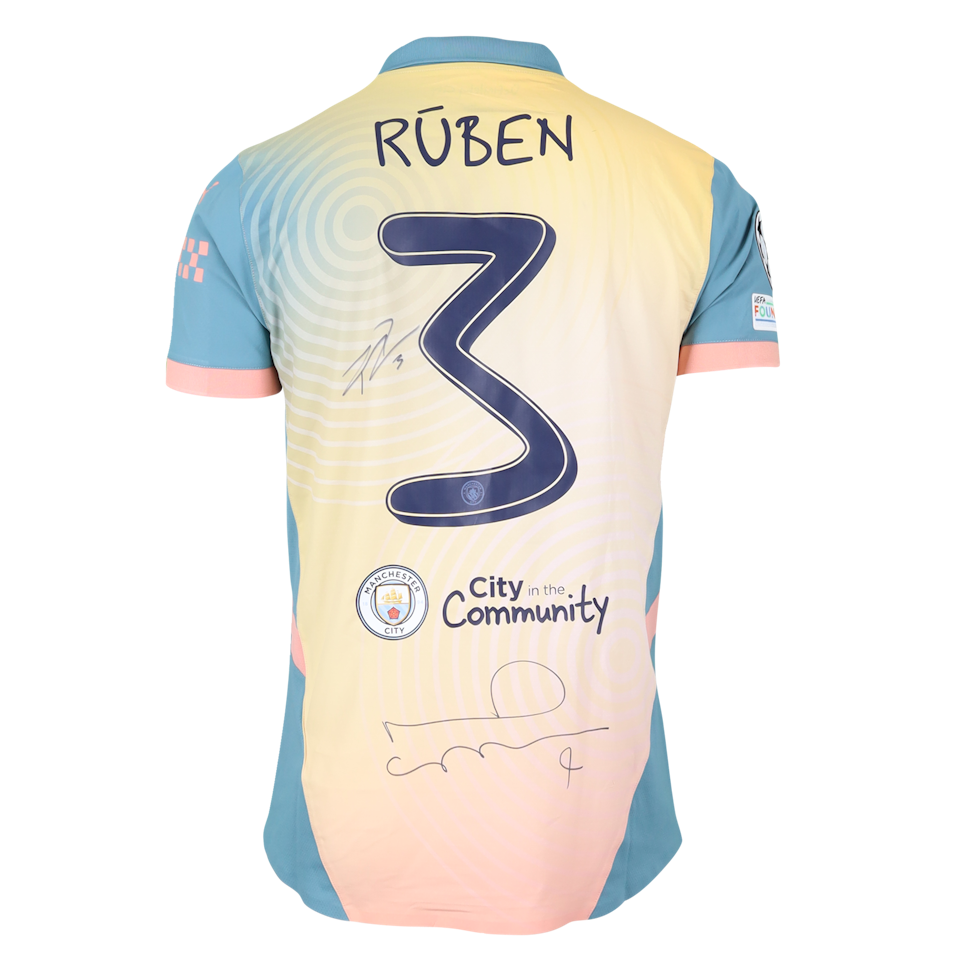 Rúben Dias Manchester City shirt