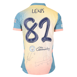 R. Lewis Manchester City shirt
