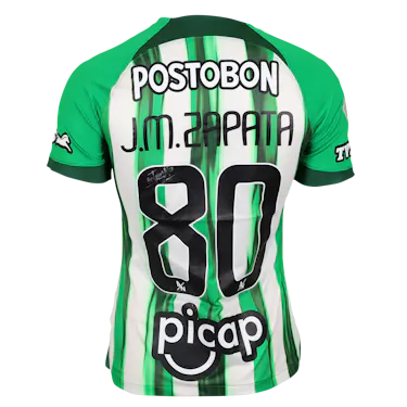 来自Atlético Nacional的Juan Zapata球衣