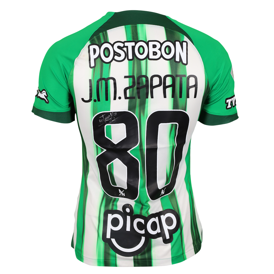 Camisa de Juan Zapata Atlético Nacional