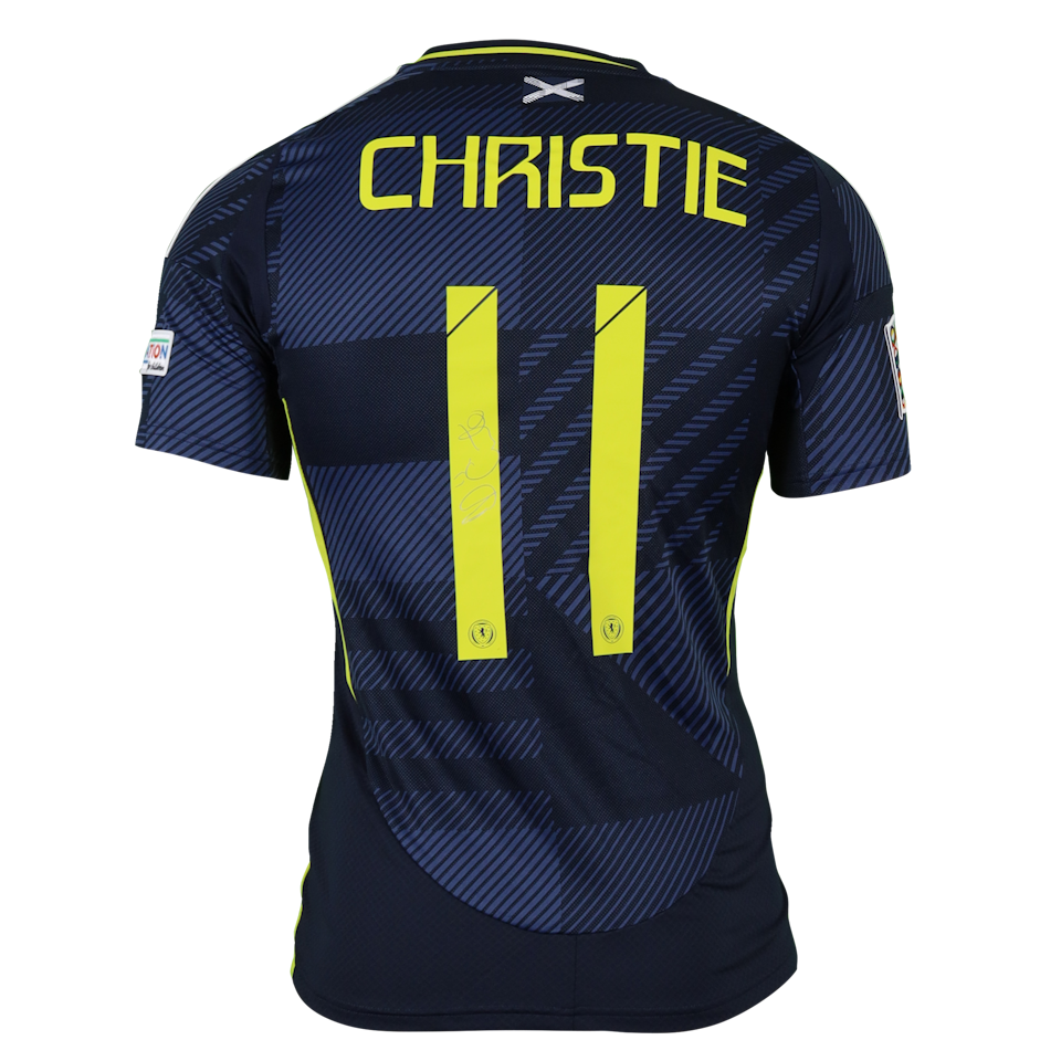 Ryan Christie Scotland shirt