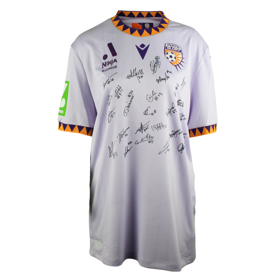 Perth Glory Women | Squad Signed Away Shirt