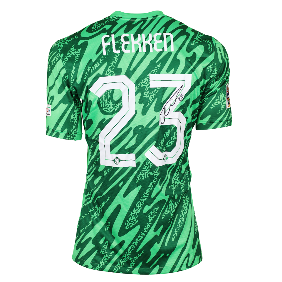 Shirt van Mark Flekken Netherlands