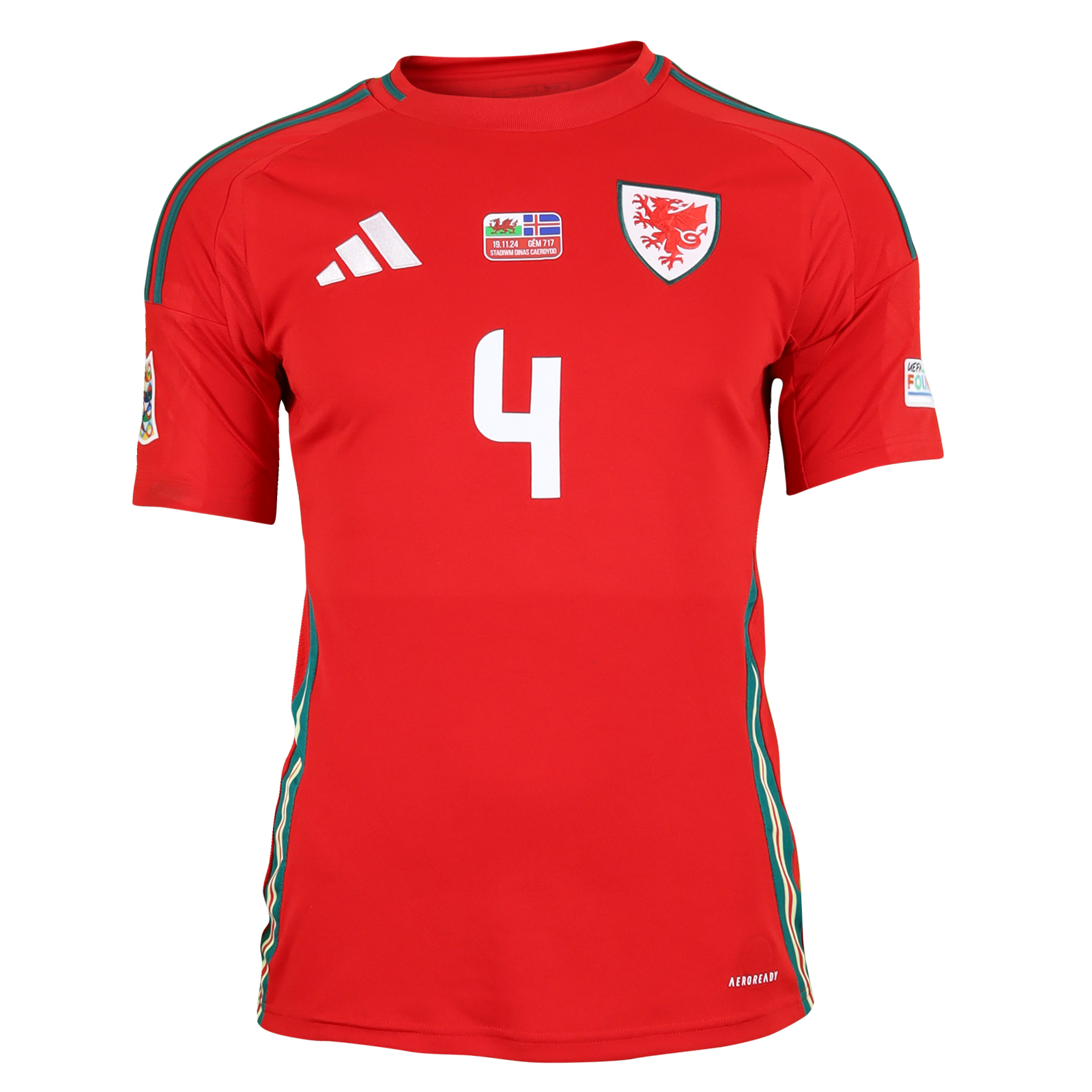 Ben Davies Wales shirt