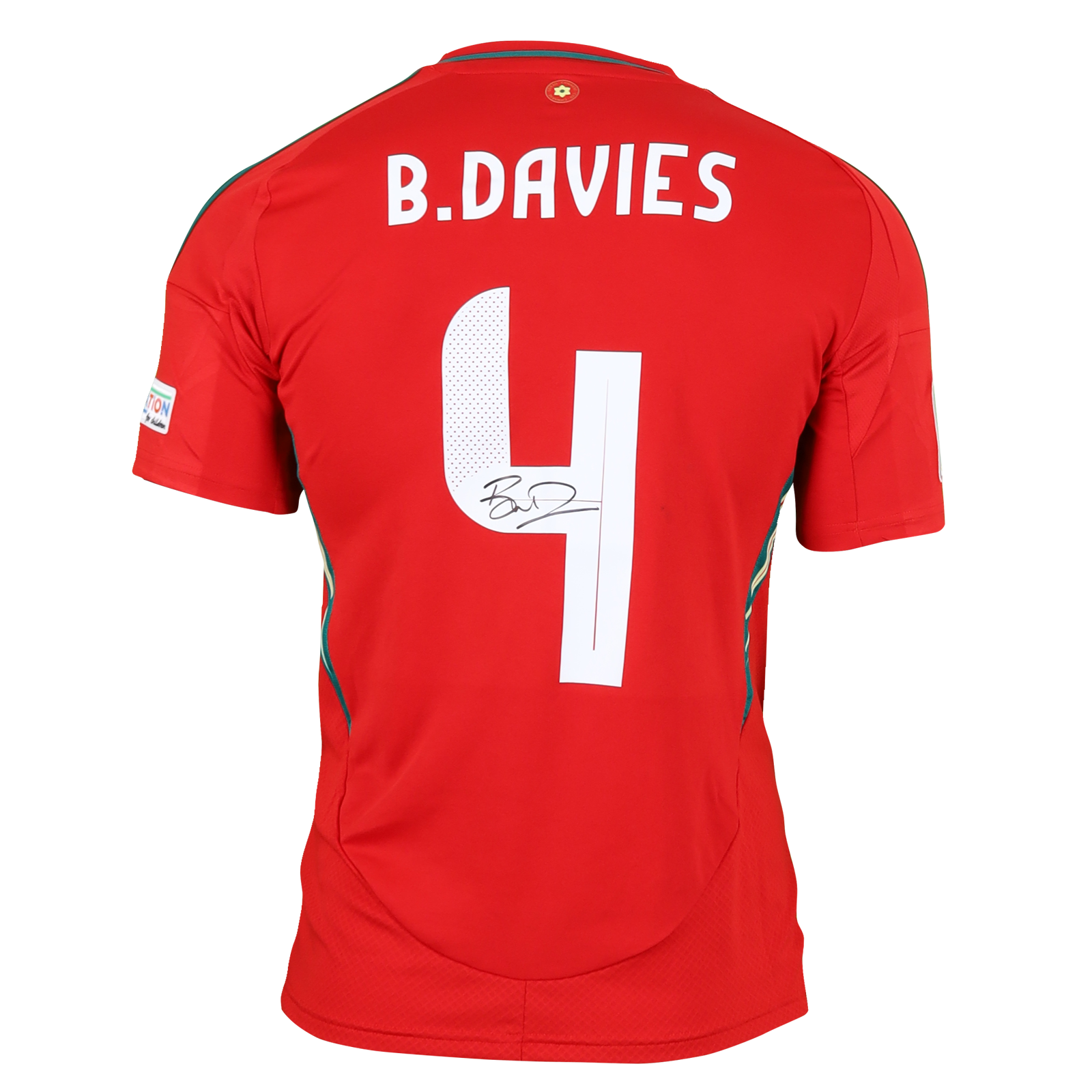 Ben Davies Wales shirt