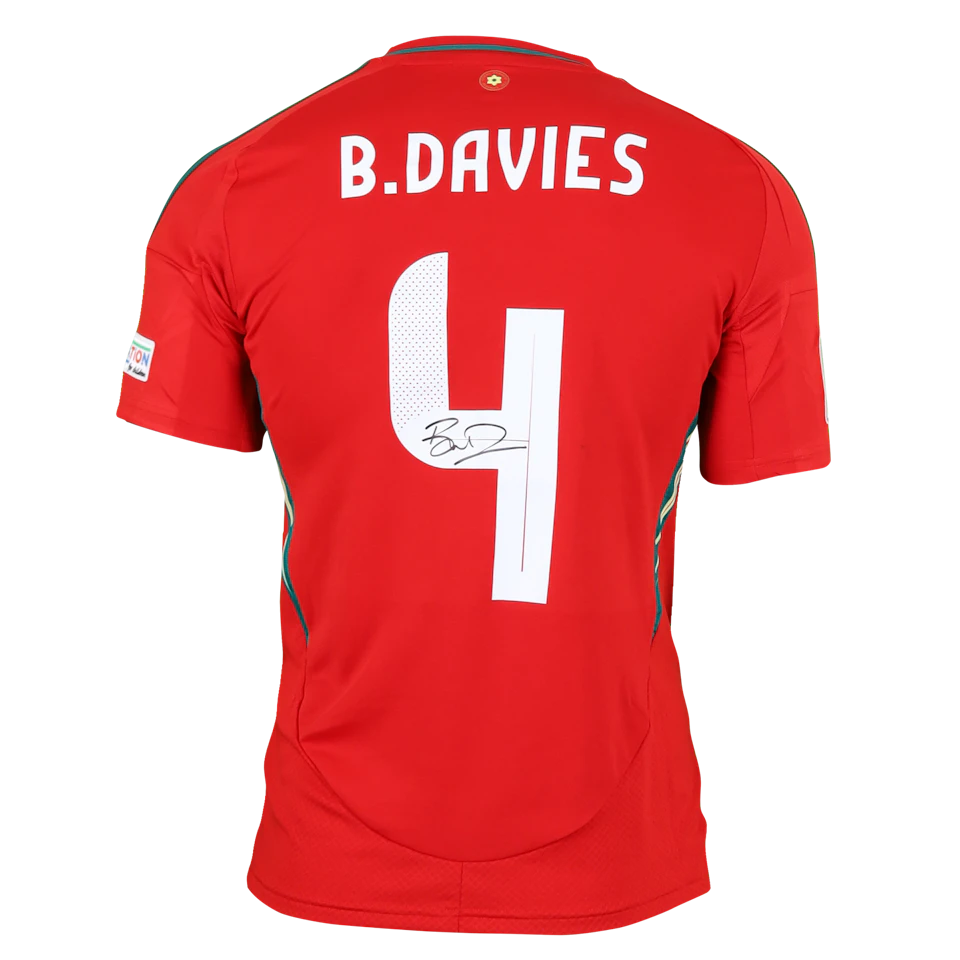 Ben Davies Wales shirt