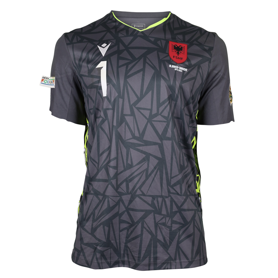 Maillot de Thomas Strakosha (Albania)