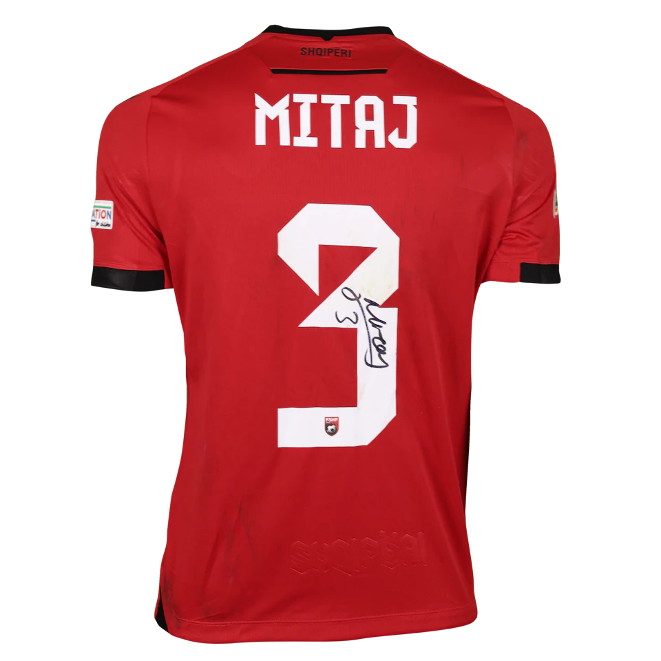 来自Albania的Mario Mitaj球衣