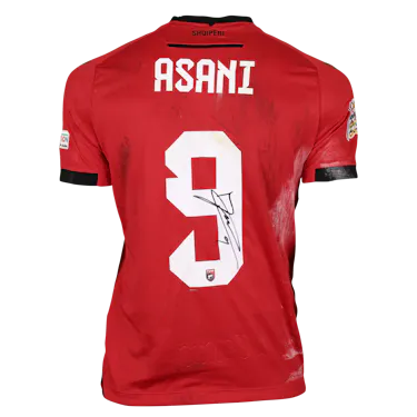 来自Albania的Jasir Asani球衣