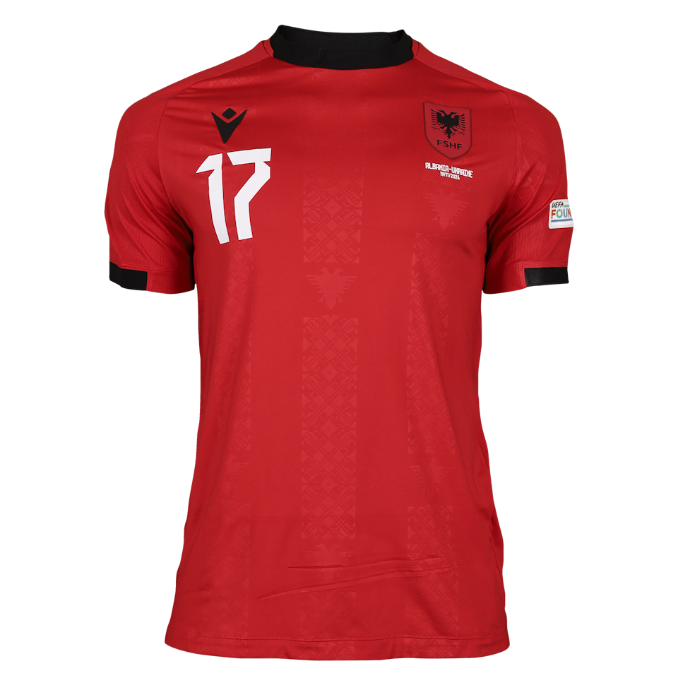 Shirt van Ernest Muçi Albania