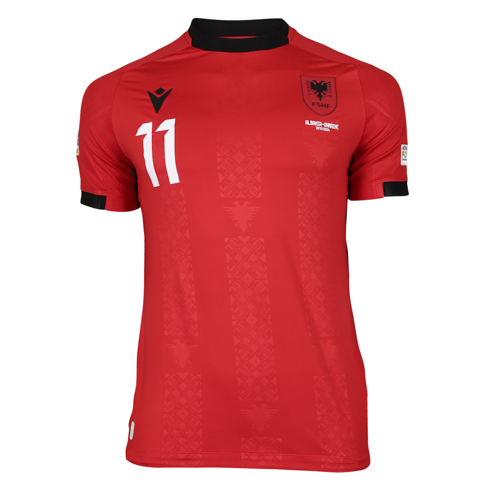 Myrto Uzuni Albania jersey