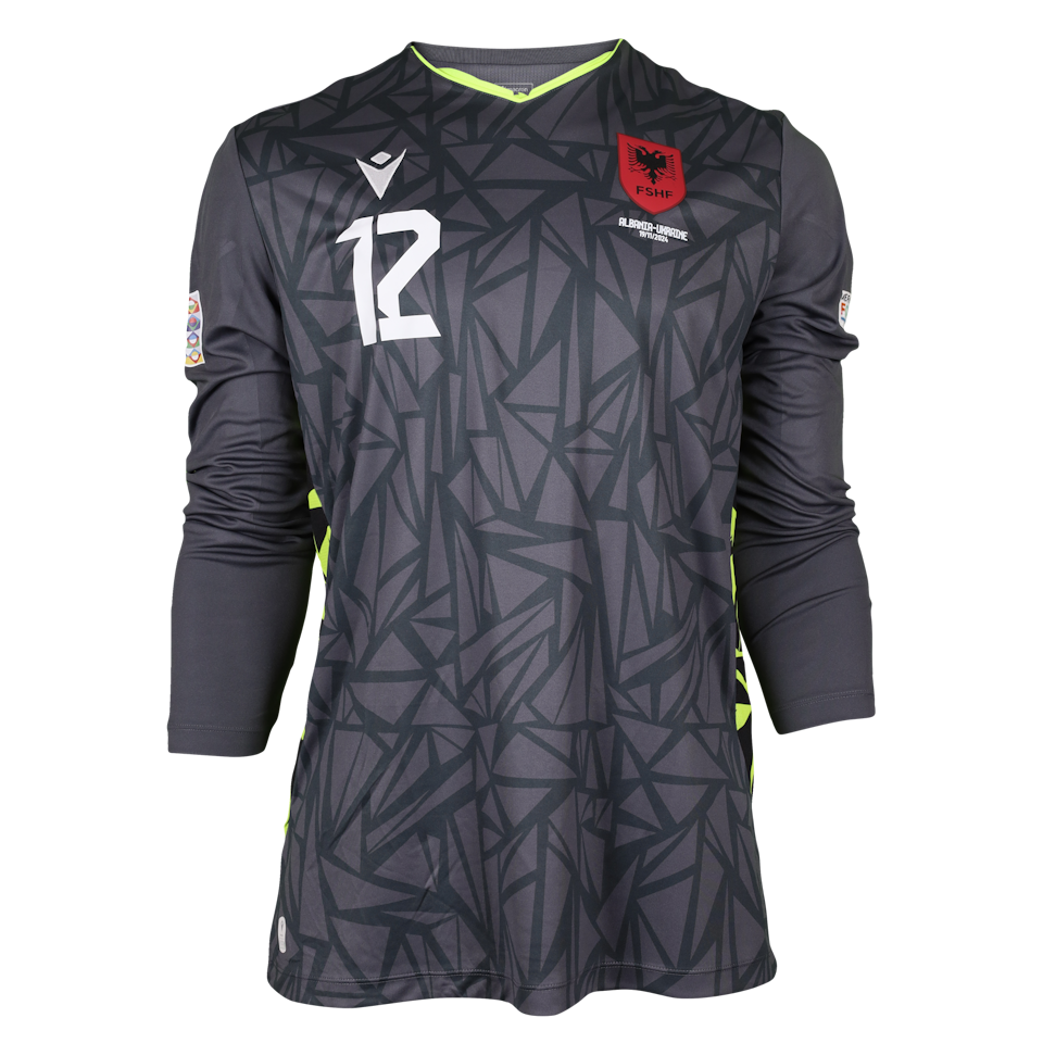 Elhan Kastrati Albania jersey