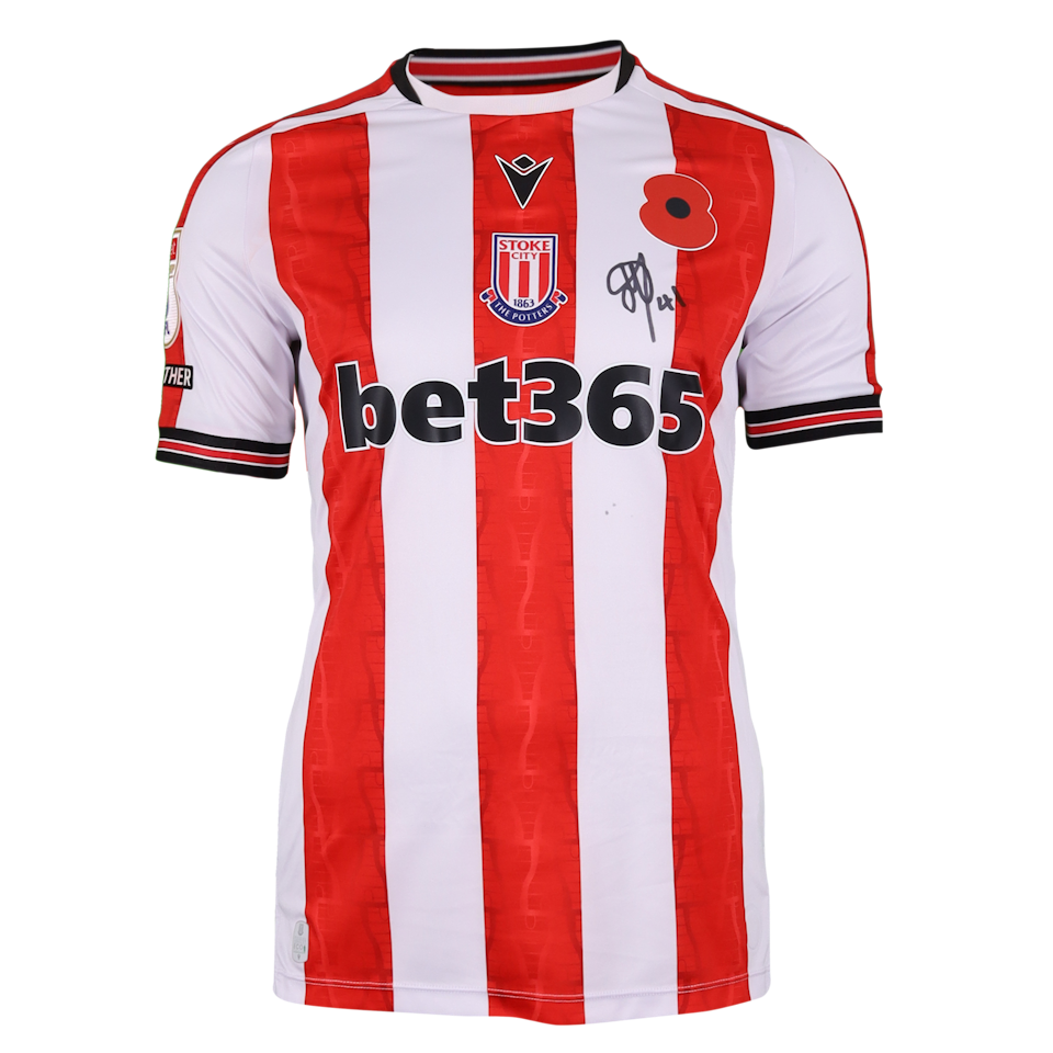 Jaden Dixon Stoke City shirt