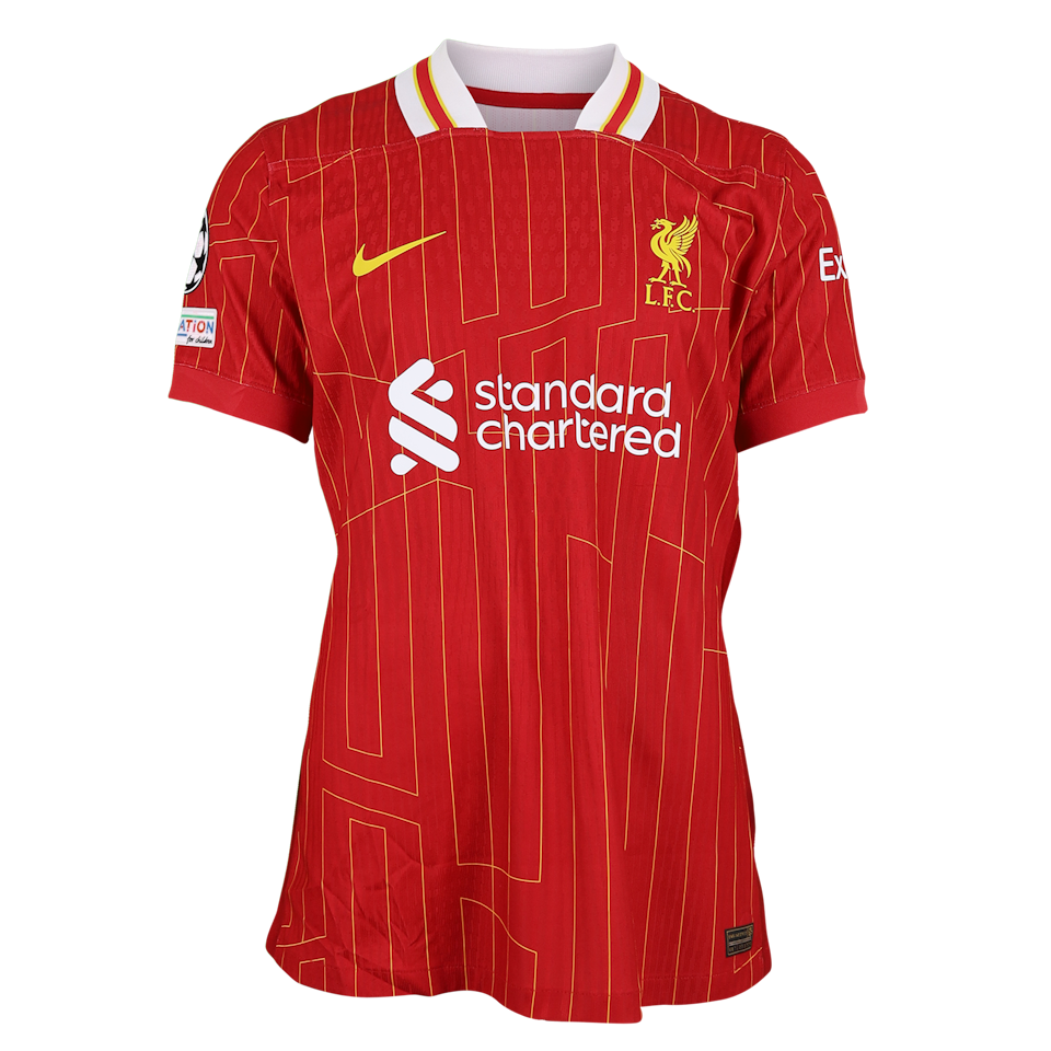 Virgil van Dijk Liverpool shirt