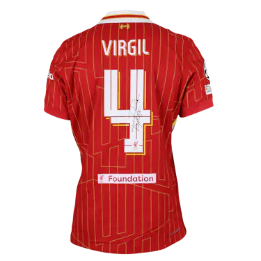 Virgil van Dijk Liverpool shirt