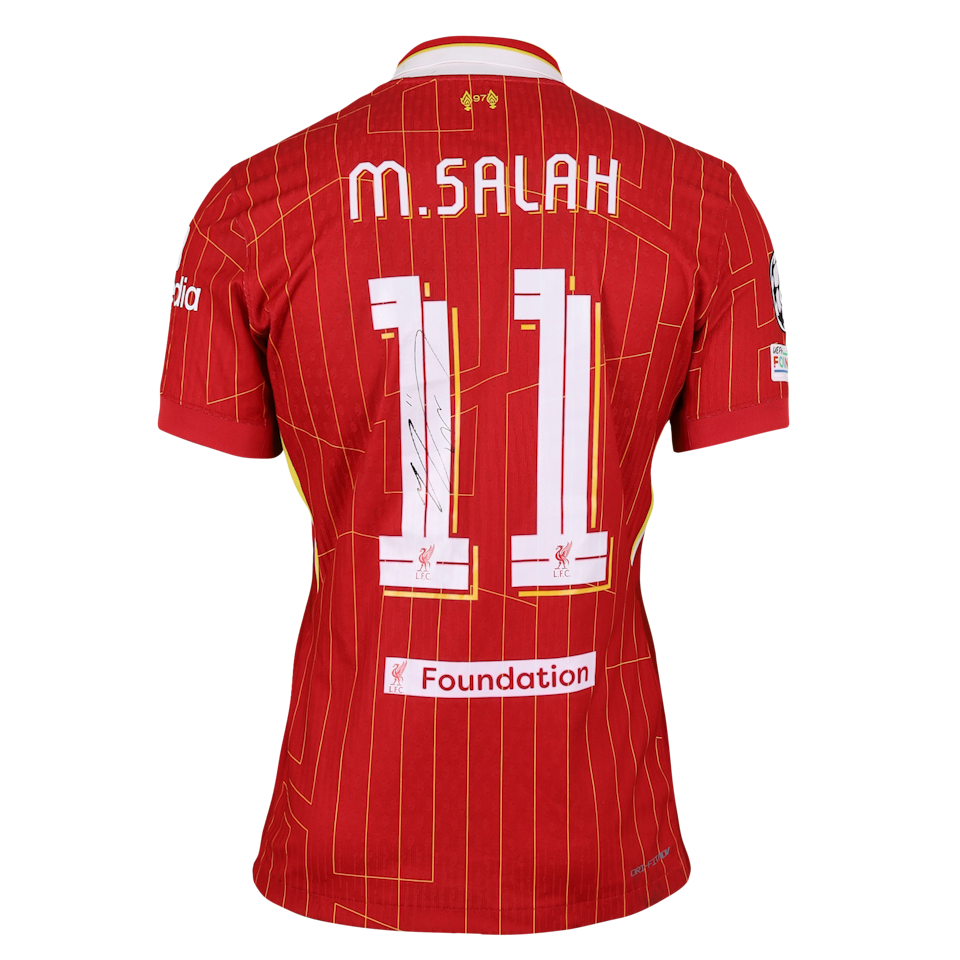 Mohamed Salah  Liverpool shirt