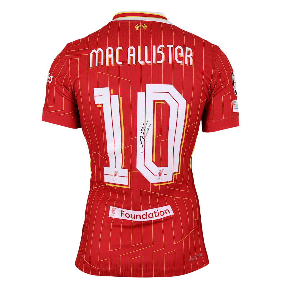 Alexis Mac Allister Liverpool forması