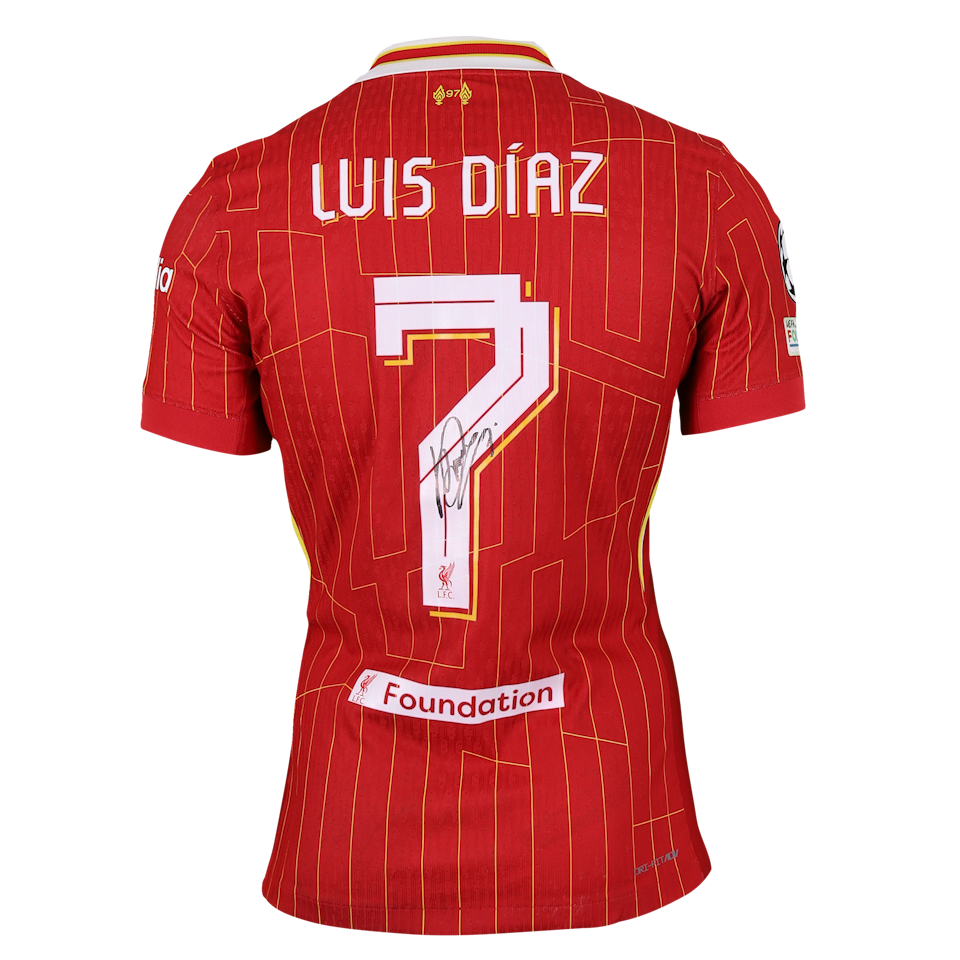 Maglia di Luis Díaz (Liverpool)