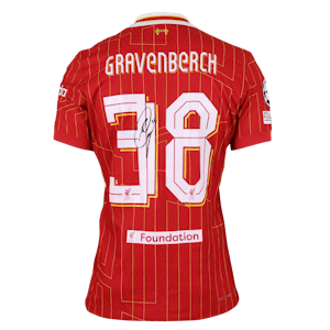 Ryan Gravenberch Liverpool shirt