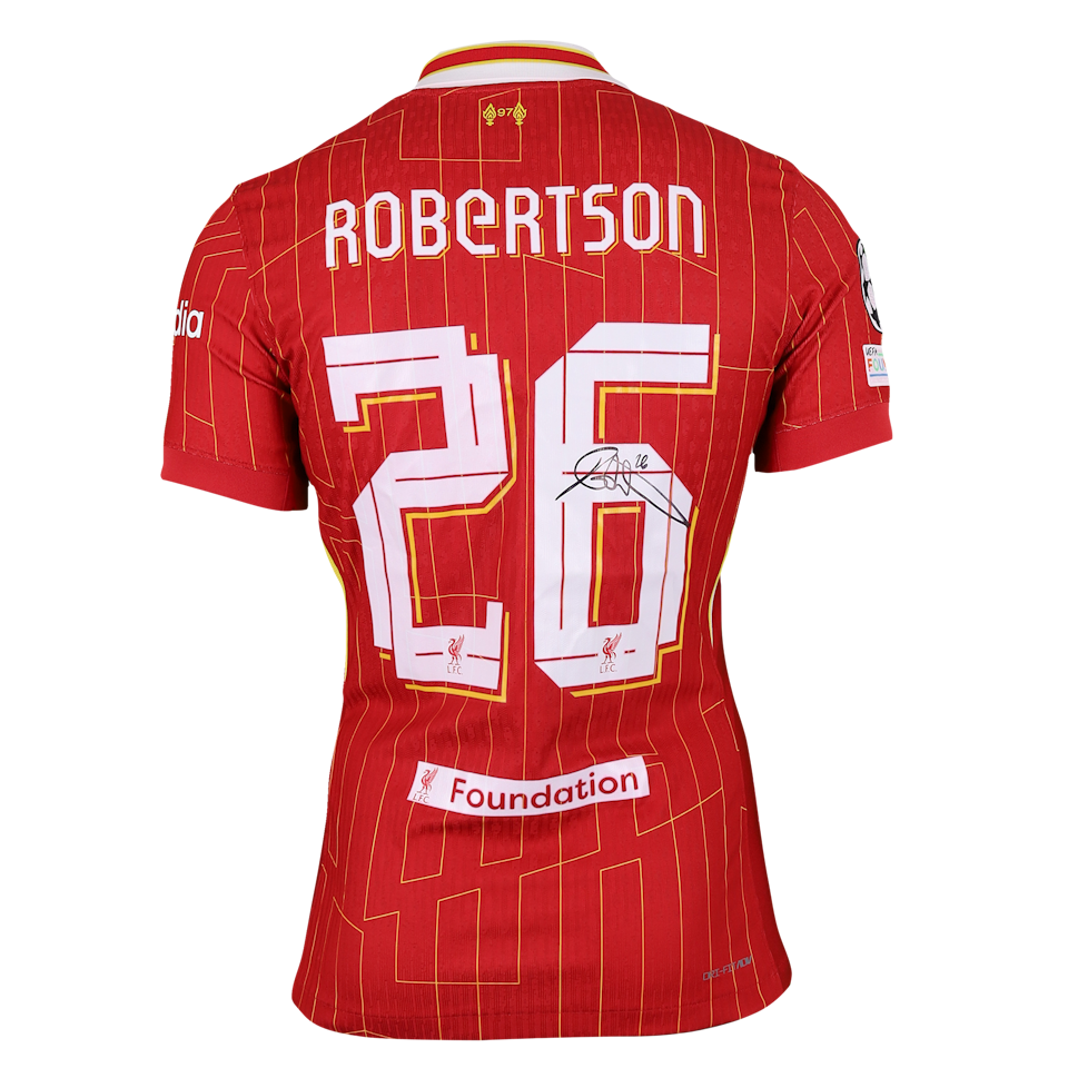 Andrew Robertson Liverpool shirt
