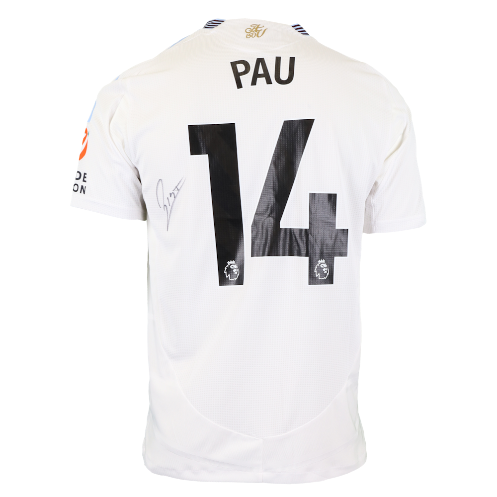 Pau Torres | Liverpool - Aston Villa | MatchWornShirt
