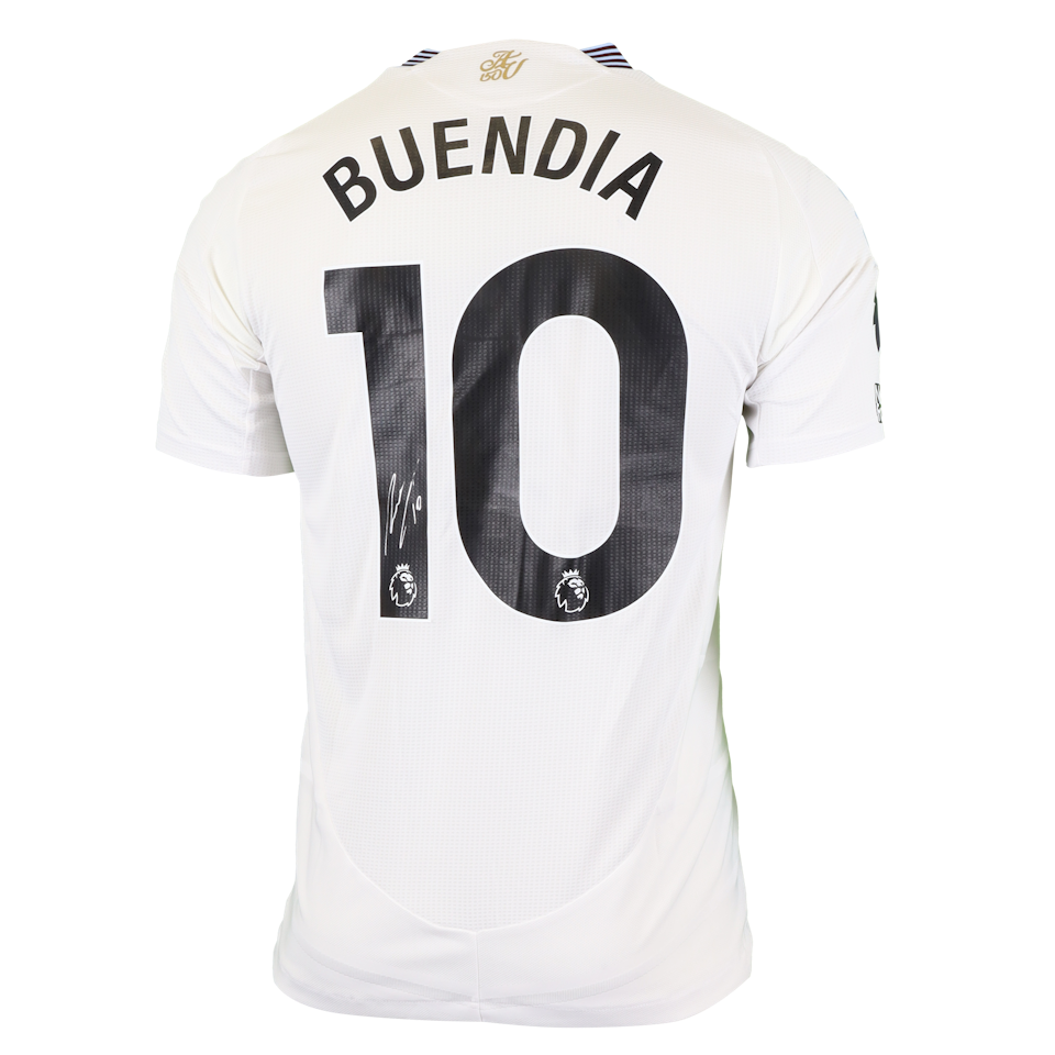 Emiliano Buendía Aston Villa shirt