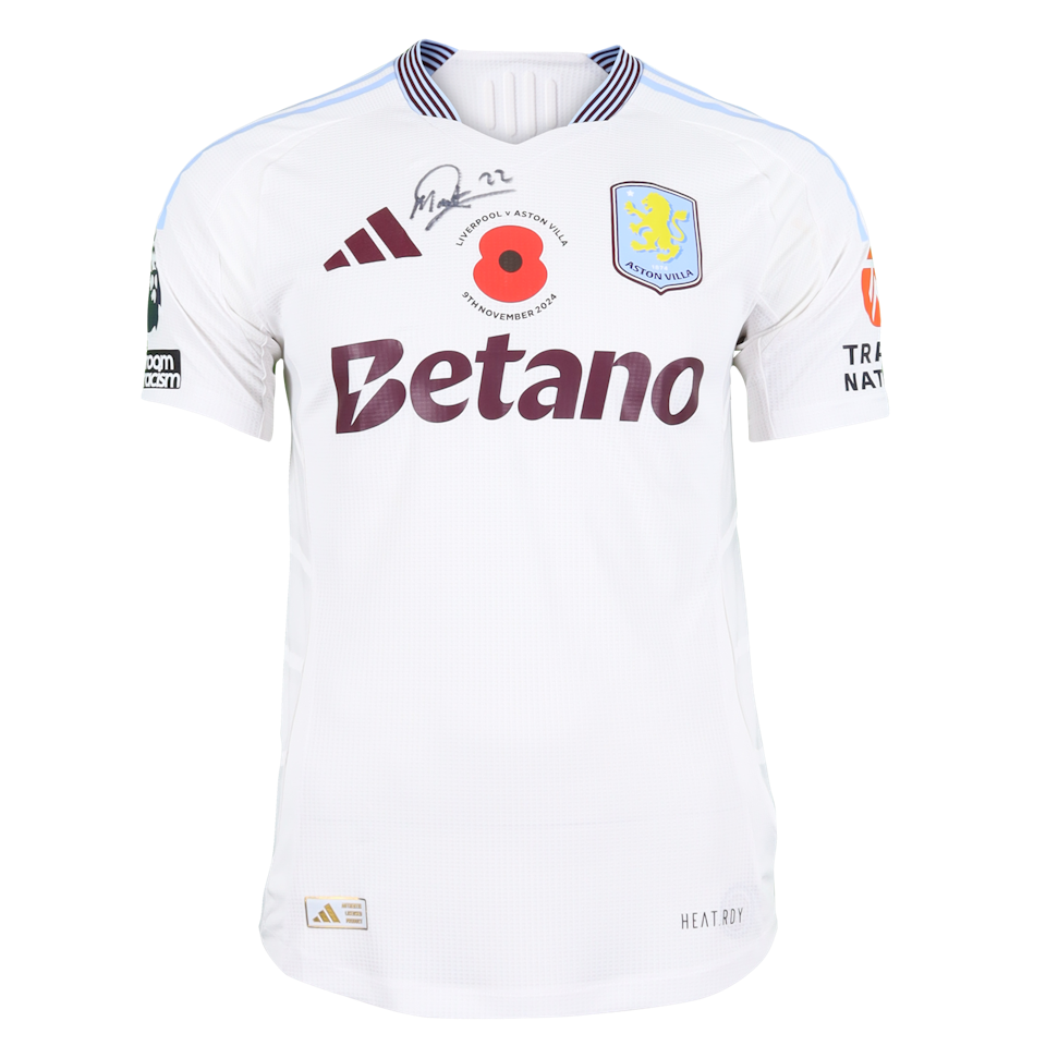 Ian Maatsen Aston Villa shirt