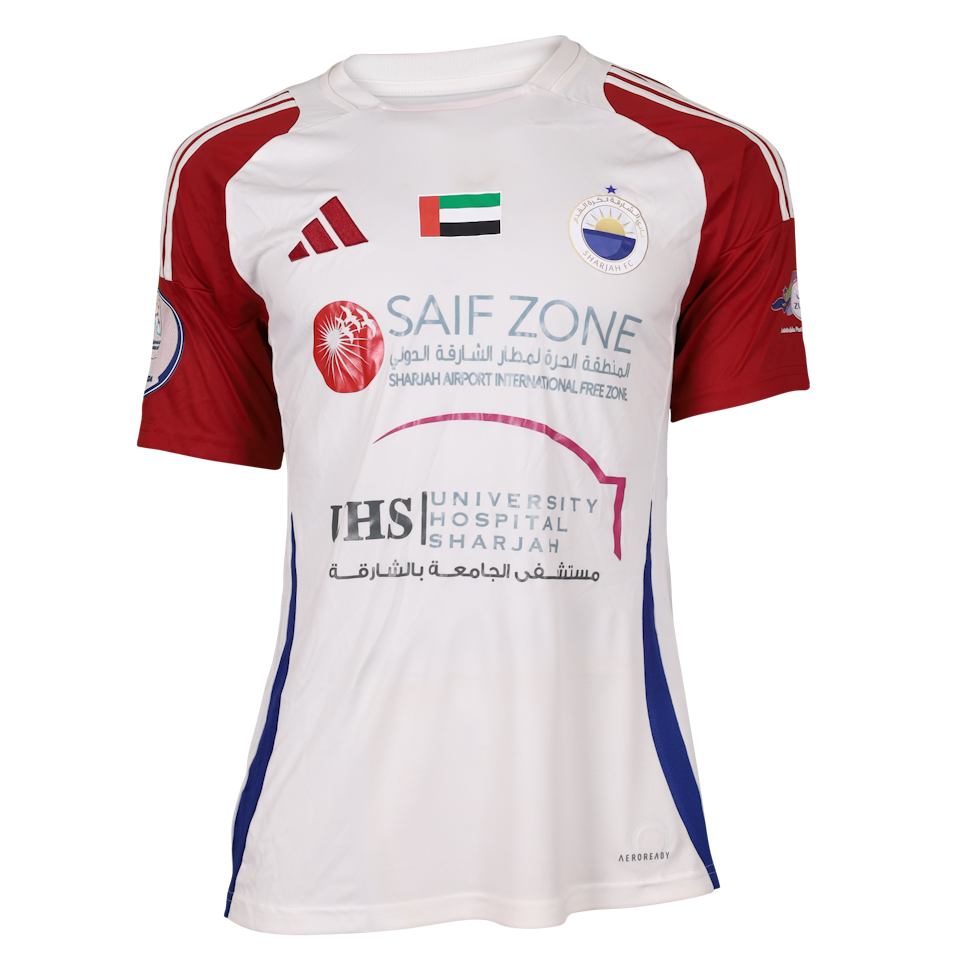 Shahin Abdulrahman Sharjah FC shirt