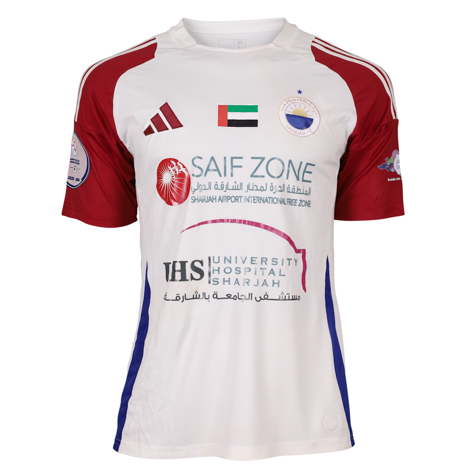 Luan Pereira Sharjah FC shirt