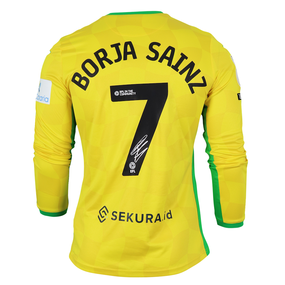 Borja Sainz Eguskiza Norwich City shirt