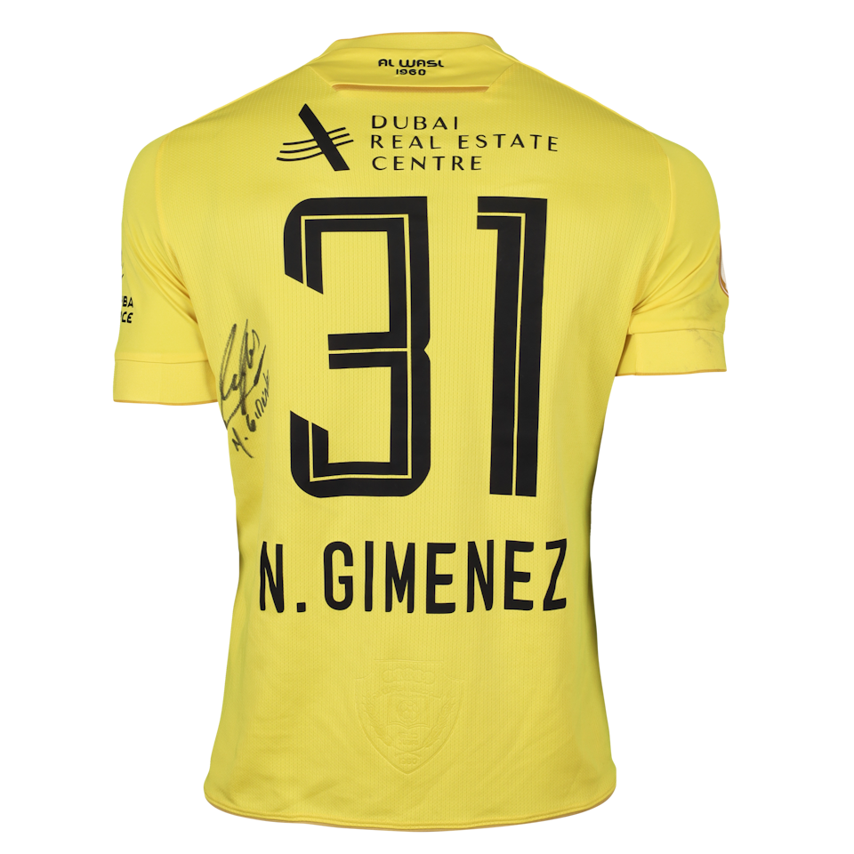 Nicolás Giménez Al Wasl jersey
