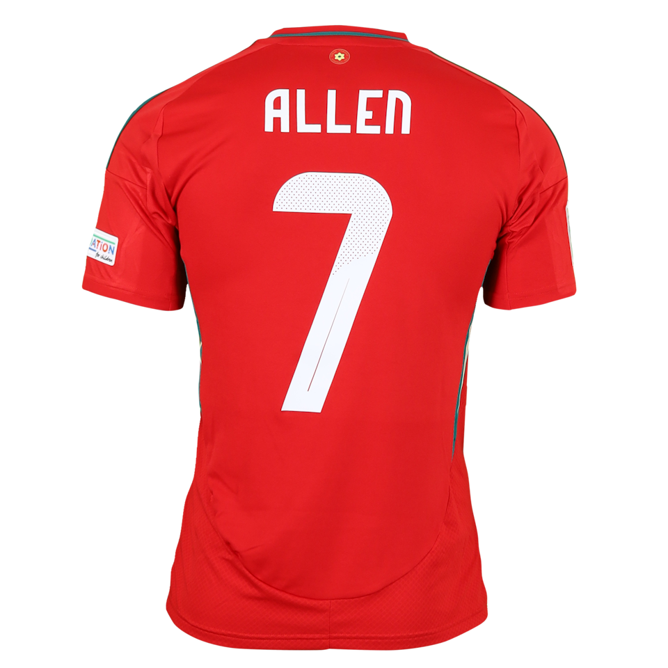 Joe Allen Wales shirt