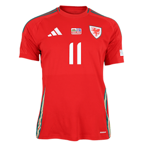 Brennan Johnson Wales jersey