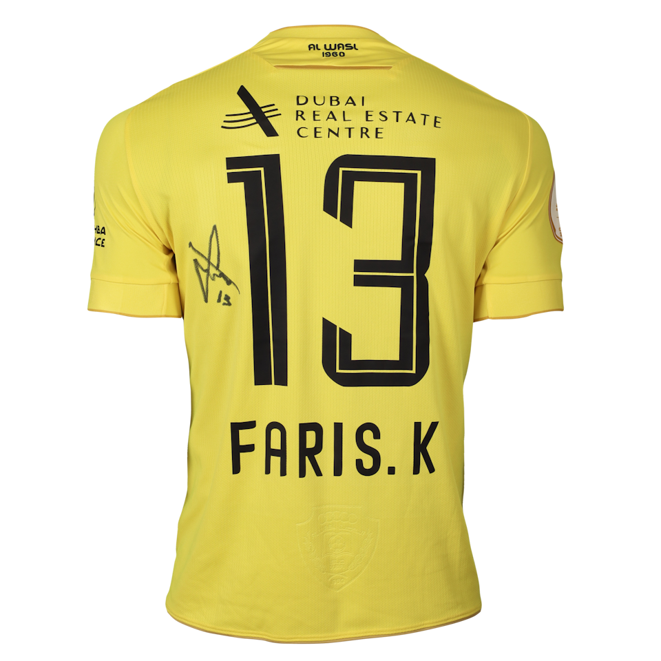 Fares Khalil Al Wasl shirt