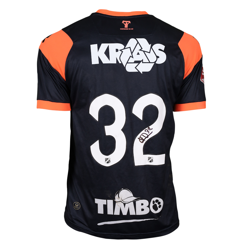 FC Volendam 팀의 Yannick Leliendal 셔츠